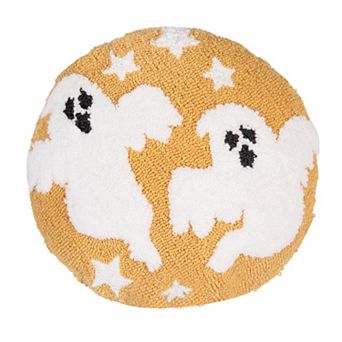 C&F Home Ghost Duo Round Halloween Throw Pillow