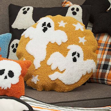 C&F Home Ghost Duo Round Halloween Throw Pillow