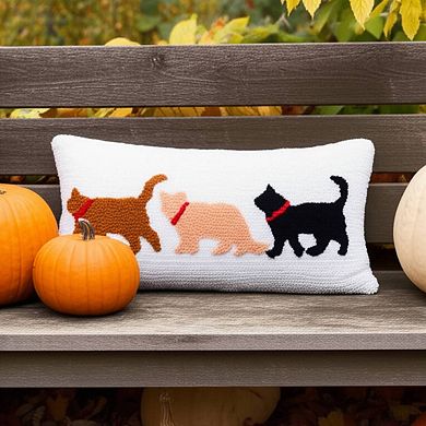 C&F Home Cat Trio Decorative Throw Pillow