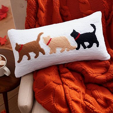 C&F Home Cat Trio Decorative Throw Pillow