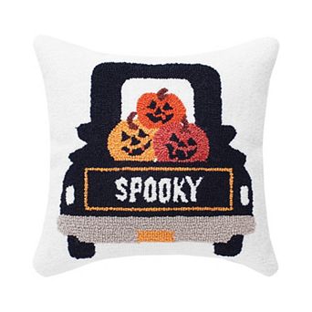 C&F Home Spooky Truck Halloween Decorative Throw Pillow