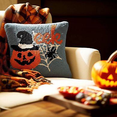 C&F Home Witch Pumpkin Halloween Decorative Throw Pillow