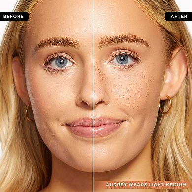 go with the faux freckle stamp