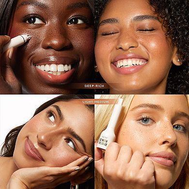 go with the faux freckle stamp