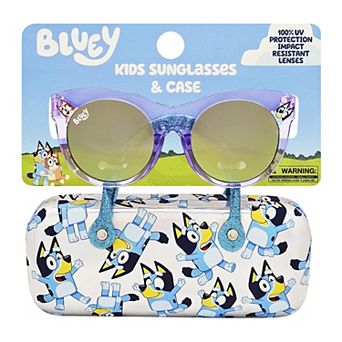 Kids Bluey Sunglasses & Matching Hard Case