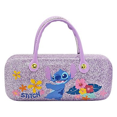 Kids Disney’s Stitch Glitter Cat-Eye Sunglasses & Hard Case