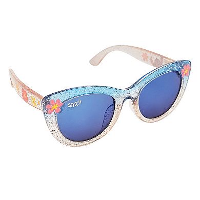 Kids Disney’s Stitch Glitter Cat-Eye Sunglasses & Hard Case