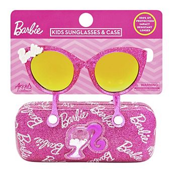 Kids Barbie® Glitter Cat-Eye Sunglasses & Carry Case Set