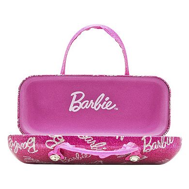 Kids Barbie Glitter Cat-Eye Sunglasses & Carry Case Set