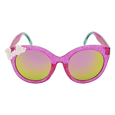 Kids Barbie Glitter Cat-Eye Sunglasses & Carry Case Set