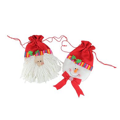CMI 10-Piece Winter Wonderland Christmas Stocking & Novelty Gift Bag Set