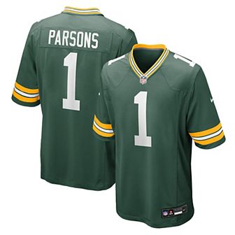 Men's Nike Micah Parsons Green Green Bay Packers Game Player Jersey - 3XL