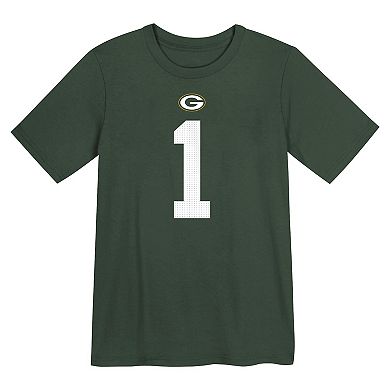 Kids 4-7 Nike Micah Parsons Green Green Bay Packers Name & Number T-Shirt