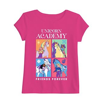 Girls Jumping Beans® Unicorn Academy Graphic Tee