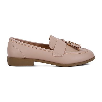 London Rag Alibi Women's Tassel Detail Loafers