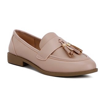 London Rag Alibi Women's Tassel Detail Loafers