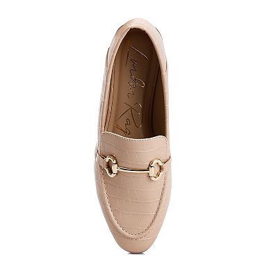 London Rag Finola Women's Bit Detail Loafers