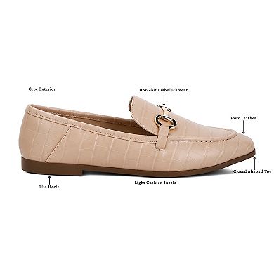 London Rag Finola Women's Bit Detail Loafers