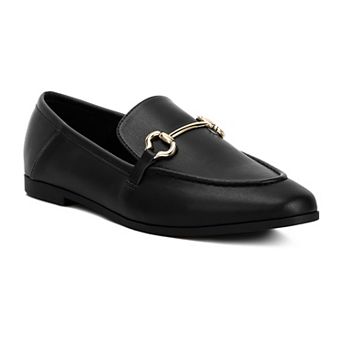 London Rag Finola Women's Bit Detail Loafers