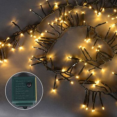 Hofert 23.5-ft. 200-Count Multi-Function LED M5 Mini Christmas Lights