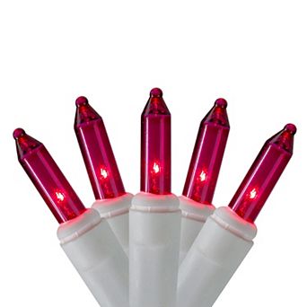 Hofert 7-ft. 100-Count Mini Icicle Christmas Lights