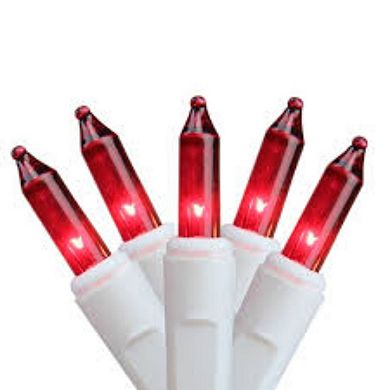 Hofert 7-ft. 100-Count Mini Icicle Christmas Lights