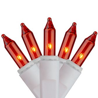 Hofert 100 ct Icicle Christmas Lights with White Wire