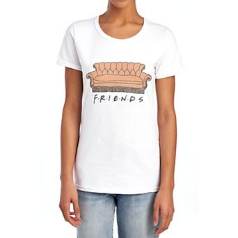 Juniors' Friends The Pivot Couch Graphic Tee