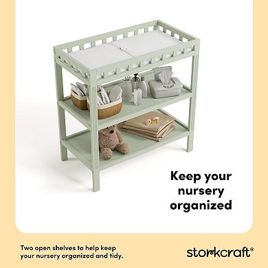 Storkcraft Morningside 2-Shelf Changing Table