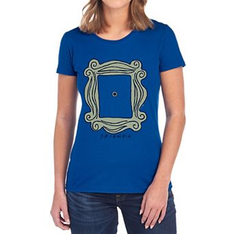 Juniors' Friends Peephole Frame Graphic Tee
