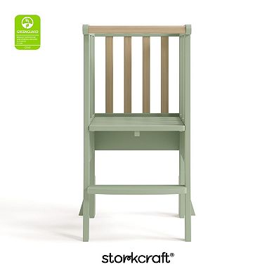 Storkcraft Montessori Foldable Step Stool with Stability Wings