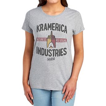 Juniors' Seinfeld KramERICA Industries Graphic Tee