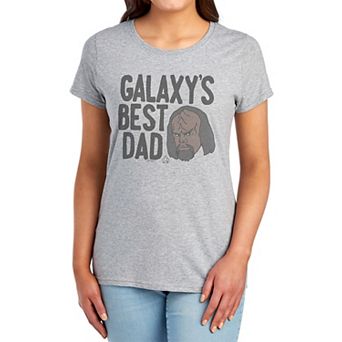 Juniors' Star Trek Galaxy's Best Dad Graphic Tee