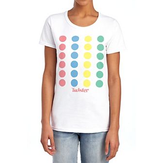 Juniors' Hasbro Twister Graphic Tee