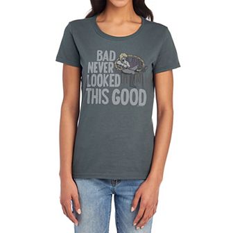 Juniors' Labyrinth Bad Never Looked This Good Graphic Tee