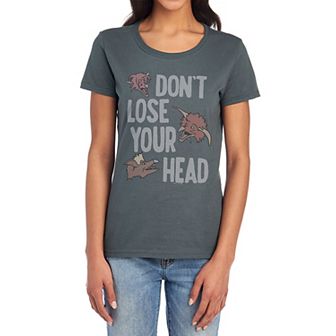 Juniors' Labyrinth Don't Lose Your Head Graphic Tee
