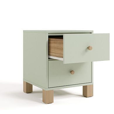Storkcraft California 2-Drawer Nightstand