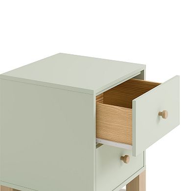 Storkcraft California 2-Drawer Nightstand