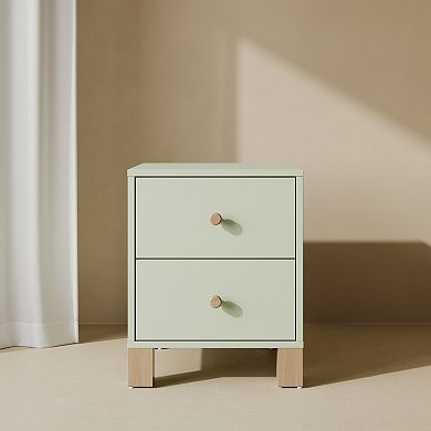 Storkcraft California 2-Drawer Nightstand