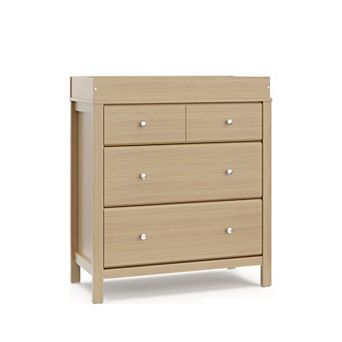 Storkcraft Horizon 3-Drawer Chest Dresser with Changing Topper