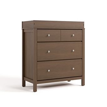 Storkcraft Horizon 3-Drawer Chest Dresser with Changing Topper