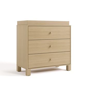 Storkcraft California 3-Drawer Chest Dresser With Topper