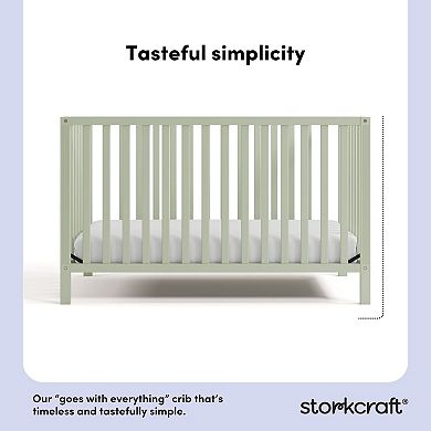 Storkcraft Morningside 5-in-1 Convertible Crib