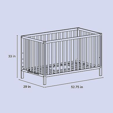Storkcraft Morningside 5-in-1 Convertible Crib