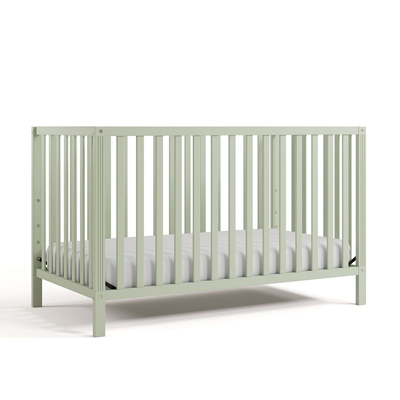 Storkcraft Morningside 5-in-1 Convertible Crib, Green