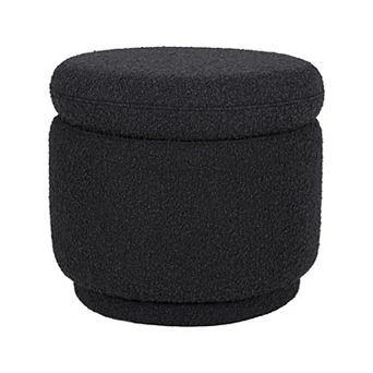 Babyletto Enoki Storage Ottoman with Velvet Checker Design