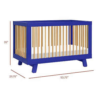 Babyletto Hudson 3-in-1 Convertible Crib with Toddler Bed Conversion Kit