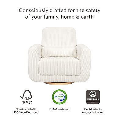 Babyletto Tuba Extra Wide Swivel Glider