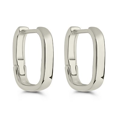 MC Collective Polished Micro Hoop Earrings