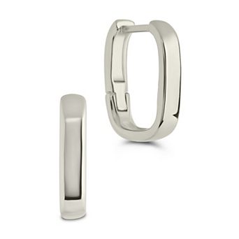 MC Collective Polished Micro Hoop Earrings